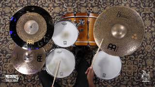 Meinl 21 Byzance Dark Double Down Crash-Ride Cymbal - 2302g (B21DDCR-1070425Q)