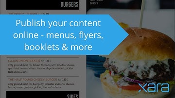 How to instantly publish content online with Xara Cloud