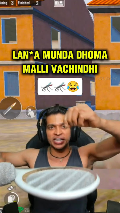 L*nja Munda Dhoma 🦟😂😅 #unqgamer #unqgaming #bgmi