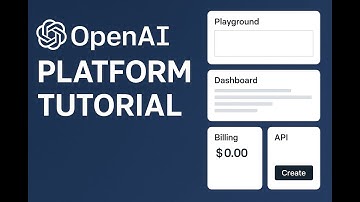 OpenAI Tutorial | Platform, Playground, Dashboard, Billing, API