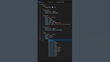 Rotating Spinning Box Animation HTML and CSS Tutorial for Beginners. #shorts #viral