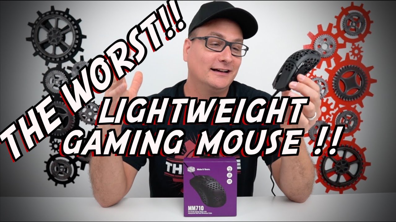 WORST LIGHTWEIGHT MOUSE! Cooler Master MM710 53G Gaming Mouse Honest