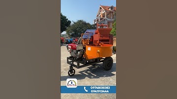 Test máy trộn cưỡng bức cố định CB1300 trước khi xuất xưởng | Máy xây dựng Hồng Hà