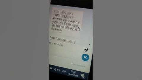 Cheating on mettl server