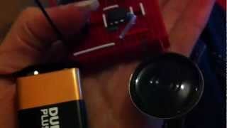 555 Morse code oscillator circuit