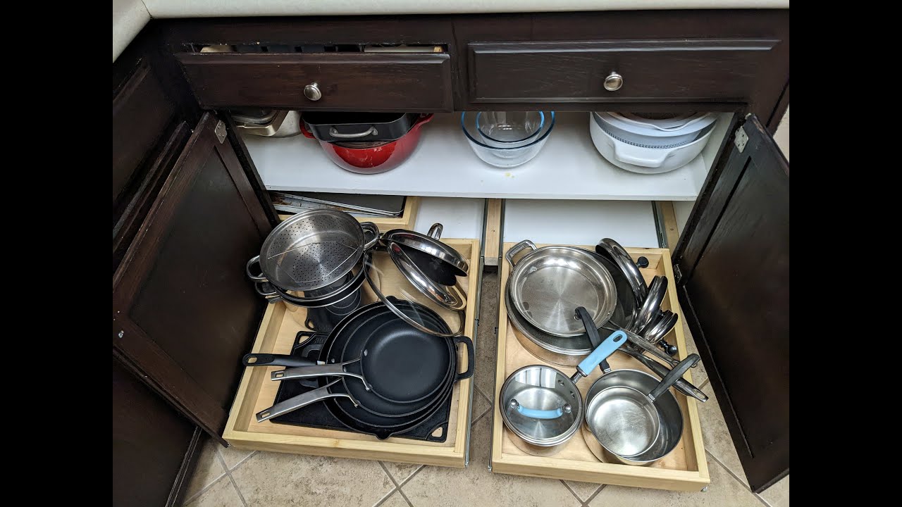 My Final DIY Blind Corner Storage Solution In The Pantry - Addicted 2  Decorating®