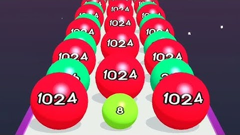 Ball Run 2048: Ball Games 3D - All Levels 1 To 30 Part 1 (Android iOS) Gameplay