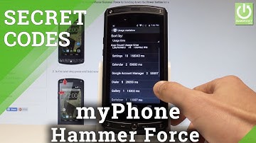 Secret Codes myPhone Hammer Force - Tips & Tricks / Hidden Mode |HardReset.info