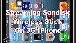 Sandisk Connect Wireless Stick Channel Teaser. 3G IPhone Streaming Movies. screenshot 4