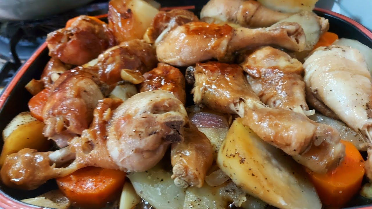 CHICKEN DRUMSTICK AND VEGGIES RECIPE(PANLASANG PINOY) YouTube