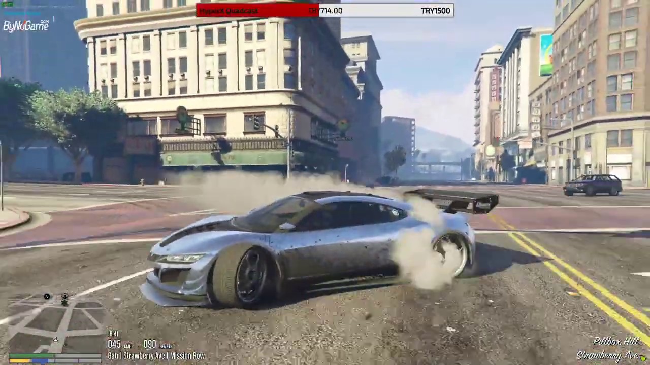 EightbornV | BLVCK Damian Araç Sürüş | Polisten Kaçış