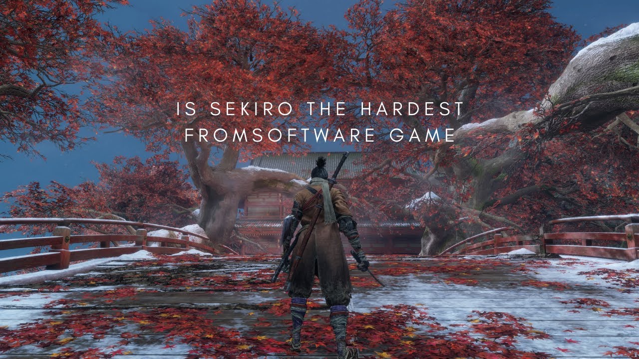 Sekiro: Shadows Die Twice is the hardest FromSoftware game by far, fans say