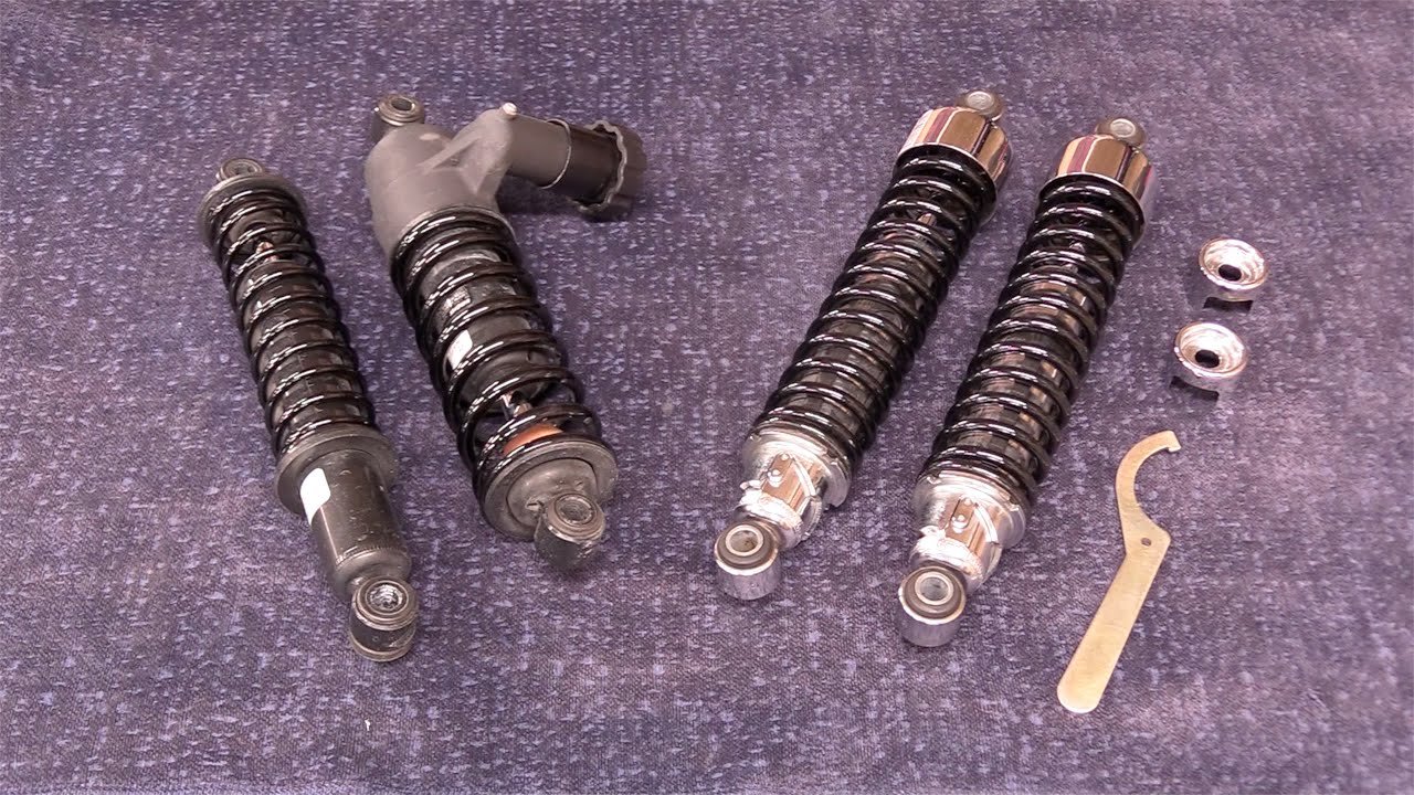 Harley Davidson Street Glide, "Rear Suspension Fix" ! YouTube