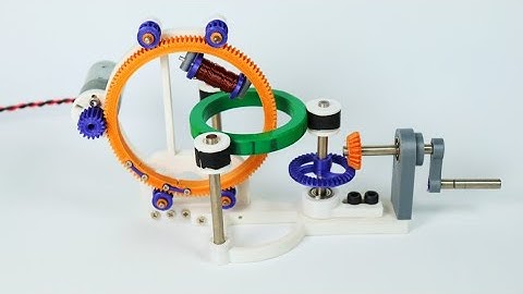 Diy Gear Based Toroid Coil Winding Machine at Home