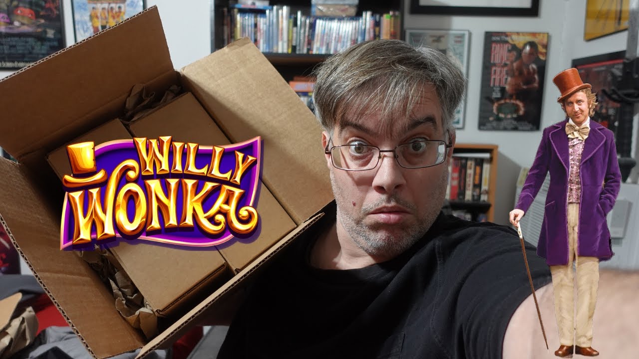 Вилли Вонка и шоколадная фабрика - Загадочная коробка с автографом от знаменитости. Распаковка!!!!