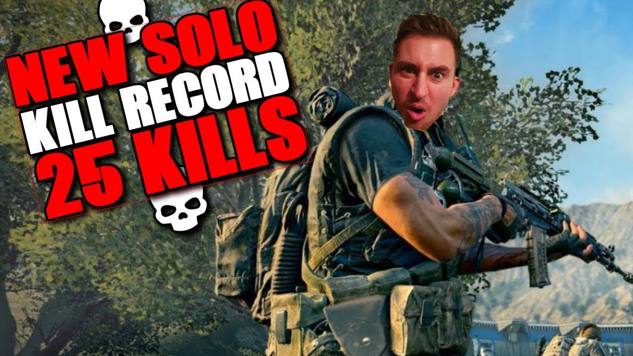 I GOT MY NEW SOLOS KILL RECORD! 25 KILL BLACKOUT SOLO VICTORY! - YouTube