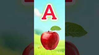 A for Apple 🍎 #abc #yt #kids #new #shorts