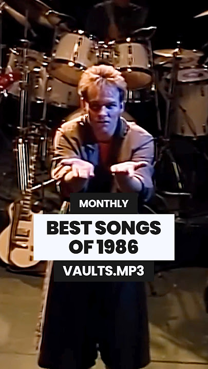 BEST SONG EACH MONTH IN 1986 📀 #music #throwbacksongs #80s