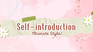 Ricki Mae L. Andrew|| Bionote Style|| Self-introduction ( Academic vlog)