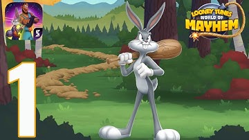 Looney Tunes World of Mayhem - Gameplay Walkthrough Part 1 - ACT 1 (iOS, Android).