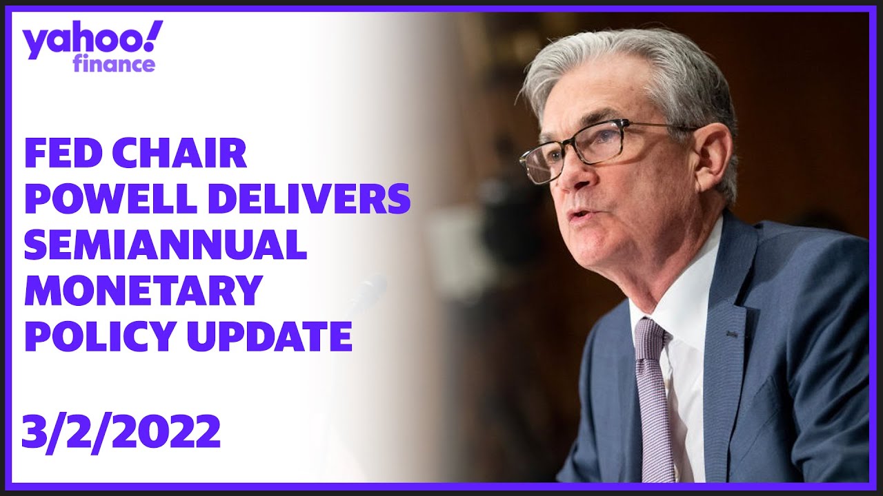 Fed Chair Jerome Powell delivers semiannual monetary policy update to ...