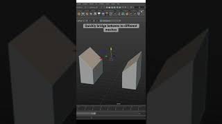 How to use the bridge tool (in-depth video on the channel) #3dmodeling #maya #mayatutorial #3d