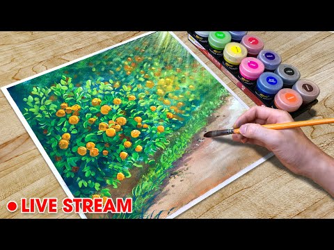 Video Live Stream #11 Vẽ Tranh Bằng Màu Nước Thiên Long - Vẽ... - youtube