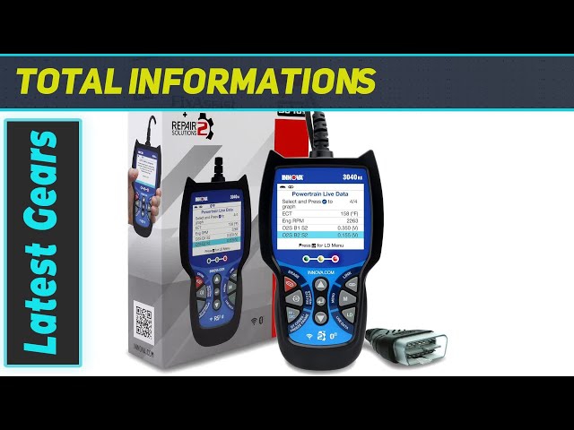 INNOVA 3040RS, scanner OBD2, Streamer dati in diretta