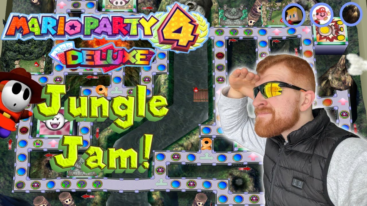 GUY BECAME A GOD! - Mario Party 4: DELUXE - Shy Guy's Jungle Jam LIVE