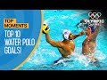 Top 10 Water Polo Goals of the Olympic Games | Top Moments