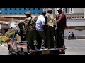 Chaos and drama in kiambu as police was forced to run for their dear lives as kikuyus demonstrate