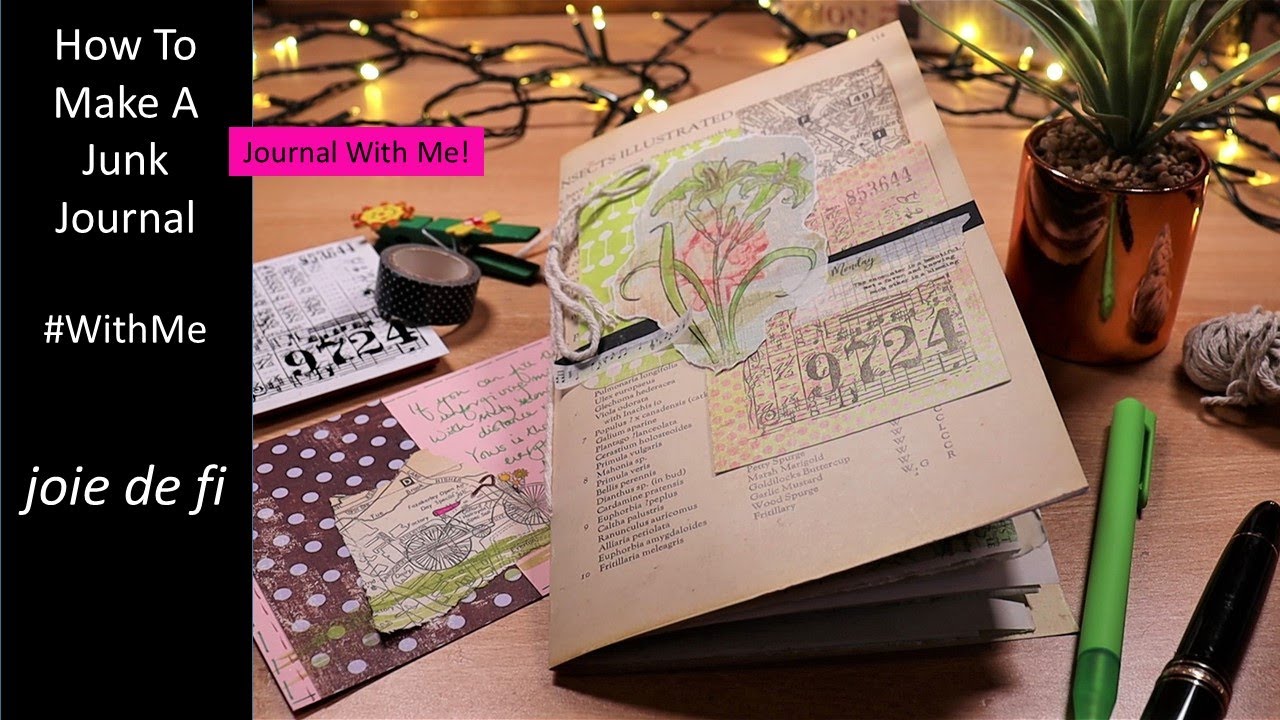 Beginner's Guide To Using Book Pages In A Junk Journal 