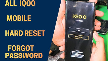 All iQOO Mobile Hard Reset | Forgot Password | Screen Unlock 🔓 2025