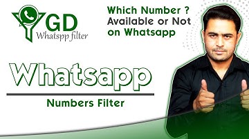 Bulk whatsapp number filter free download  | super filter for whatsapp free download