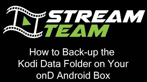 How to Back Up Your Kodi Data Folder