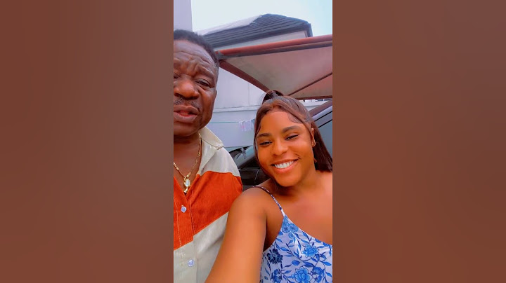 Nollywood Actor Mr Ibu Hyping his Daughter is one of the most beautiful video you will see today