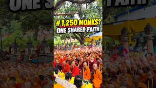 1,250 Buddhist Monks — The Meaning Behind This Sacred Gathering