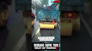 SOPIR INI TERKEJUT LIHAT KAKI MISTERIUS DI BELAKANG TRUK #shorts #penampakan #hantu #seram screenshot 4