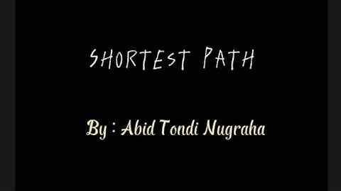 Algoritma Dijkstra & Algoritma A-Star untuk menemukan Shortest Path