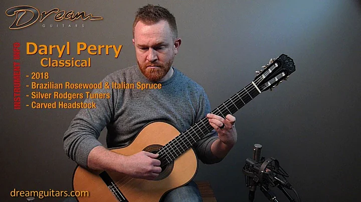 New Daryl Perry Classical, Brazilian Rosewood & It...