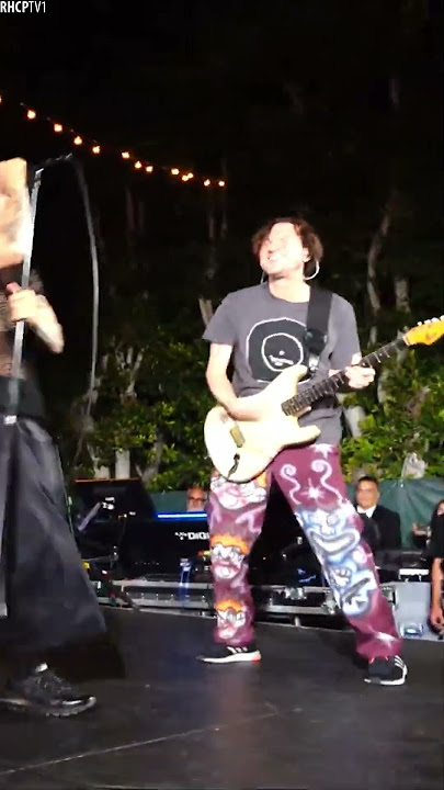 Watch the Chili Peppers Play Their First-Ever Song, 19 Years Since Its Last Performance! #Shorts