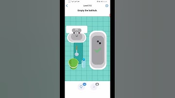 Easy Game Brain Test Level 312 Solution | Empty the bathtub