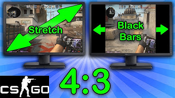 CSGO 4:3 Resolution Tutorial [Stretched & Black Bars]