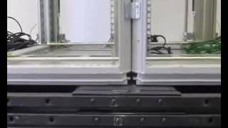 Plataforma Sismica ISO-Base (Rittal Data Center Container Test Antisismico)