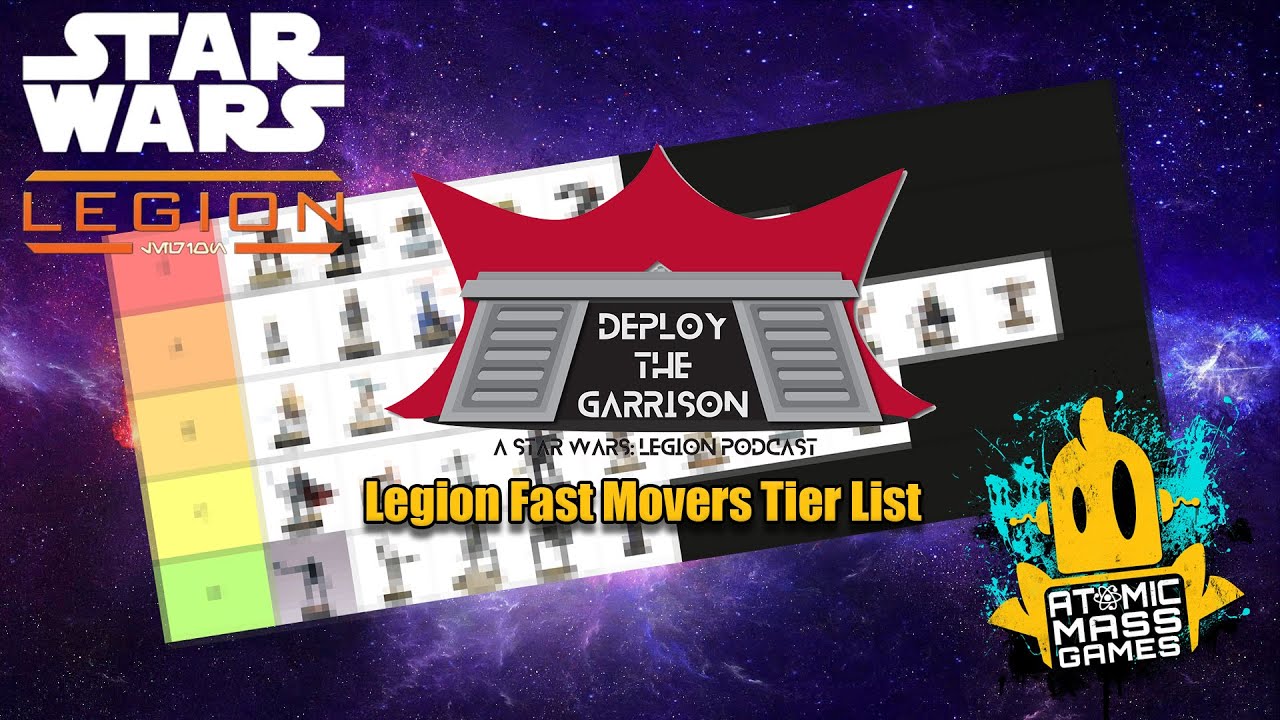 Star Wars: Legion - Fast Movers Tier List