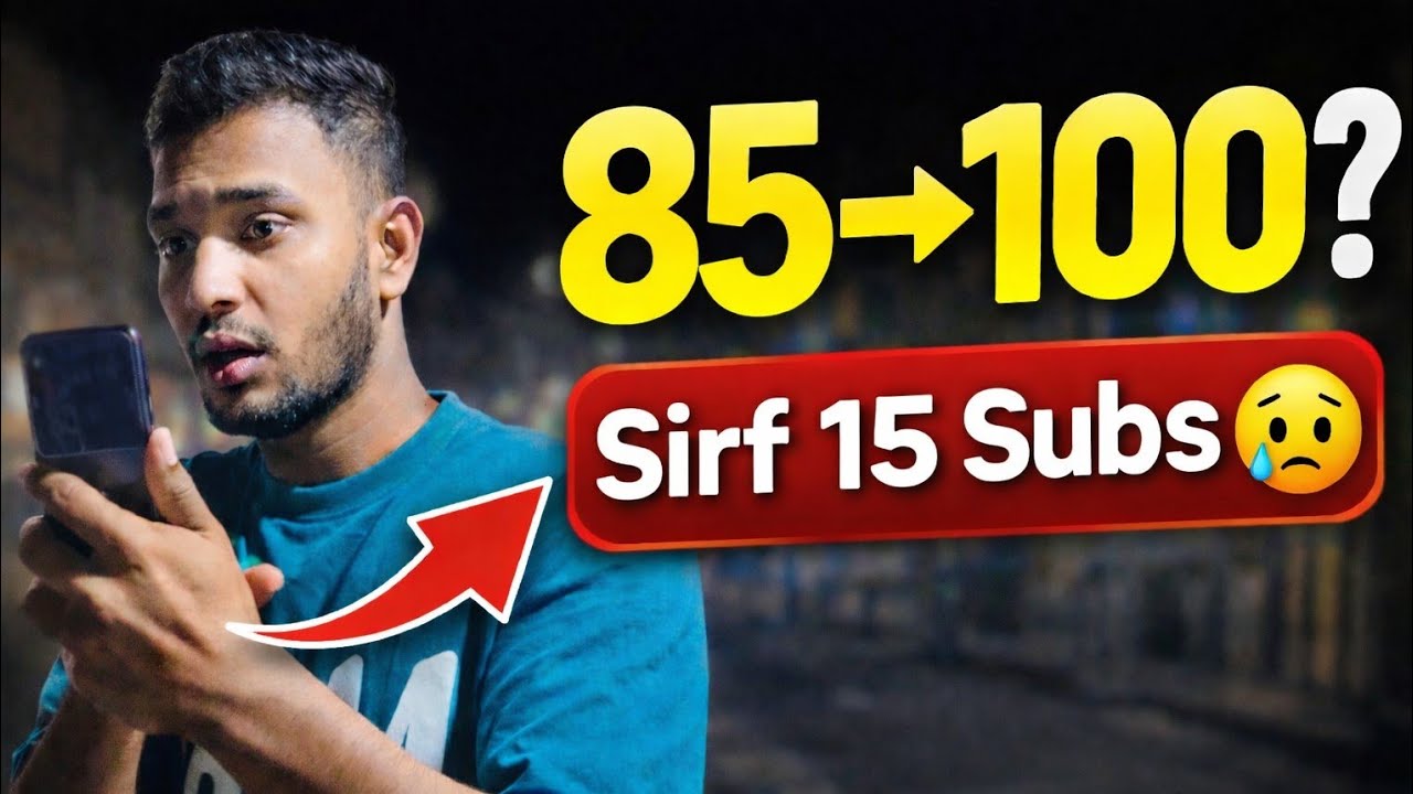 85 Subscribers Se 100 Tak 😳 | Public Challenge Vlog