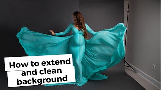 How to Extend and Clean Background in Photoshop | Expand picture for Instagram square crop screenshot 5