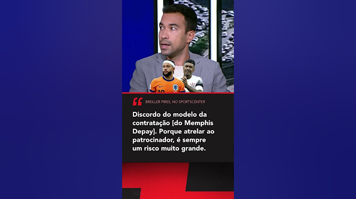 Breiller falou sobre a contratação de Depay ser feita por patrocinador no Corinthians #shorts