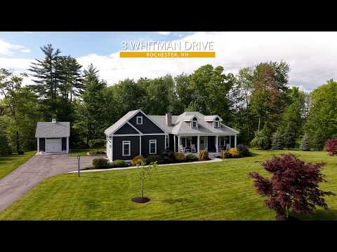 3 Whitman Drive, Rochester, NH home video tour