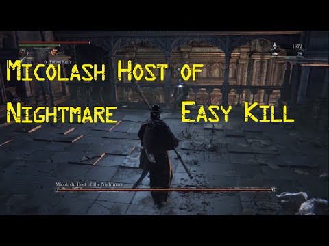 Video: Bloodborne: Cara Membunuh Micolash, Host Of The Nightmare, Dan Kemudian Mencari Bloodfial Iosefka